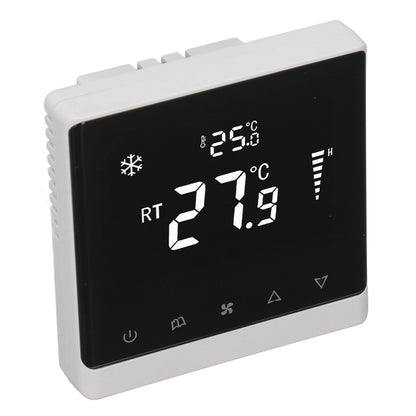 Air Conditioning Fan Thermostat Home Touchscreen Thermostat Panel Temperature Controller DC Brushless 180-260V V1294-YM0512-3114220098411