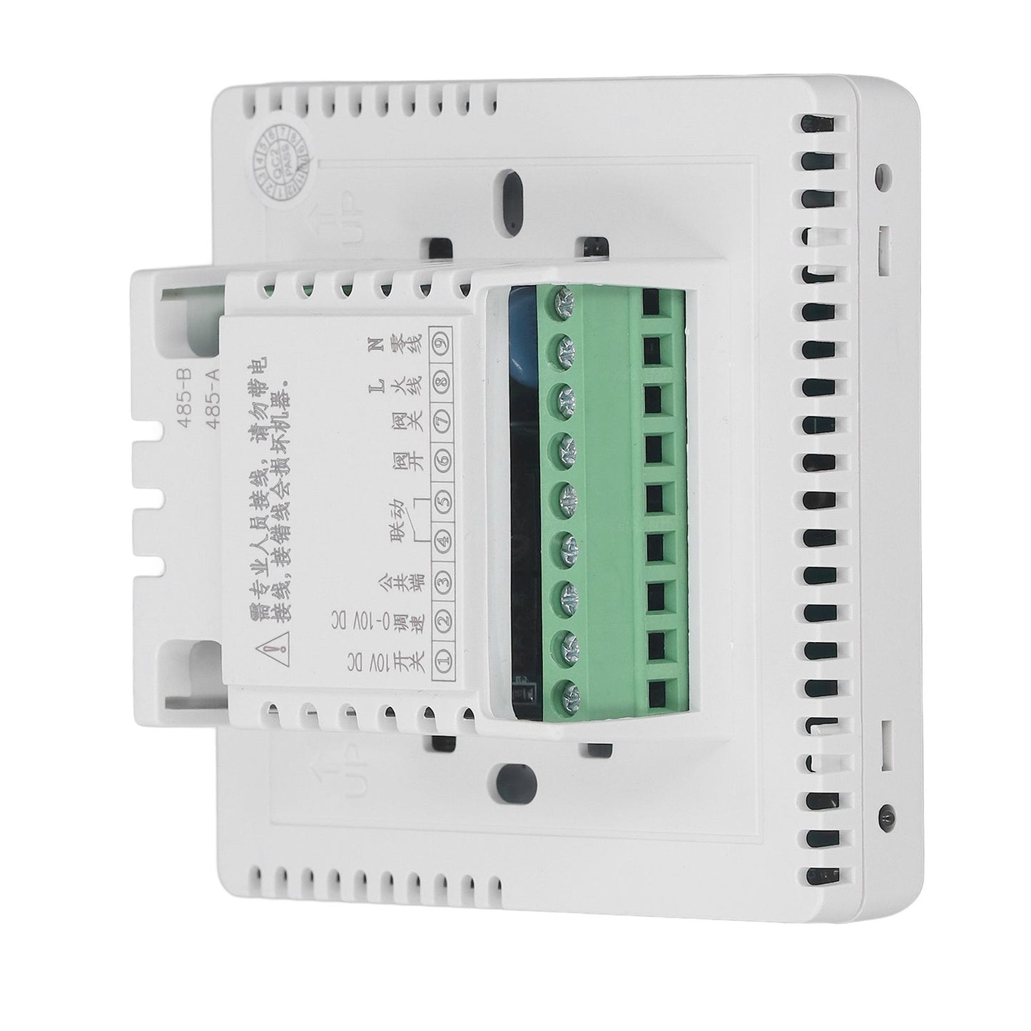 Air Conditioning Fan Thermostat Home Touchscreen Thermostat Panel Temperature Controller DC Brushless 180-260V V1294-YM0512-3114220098411