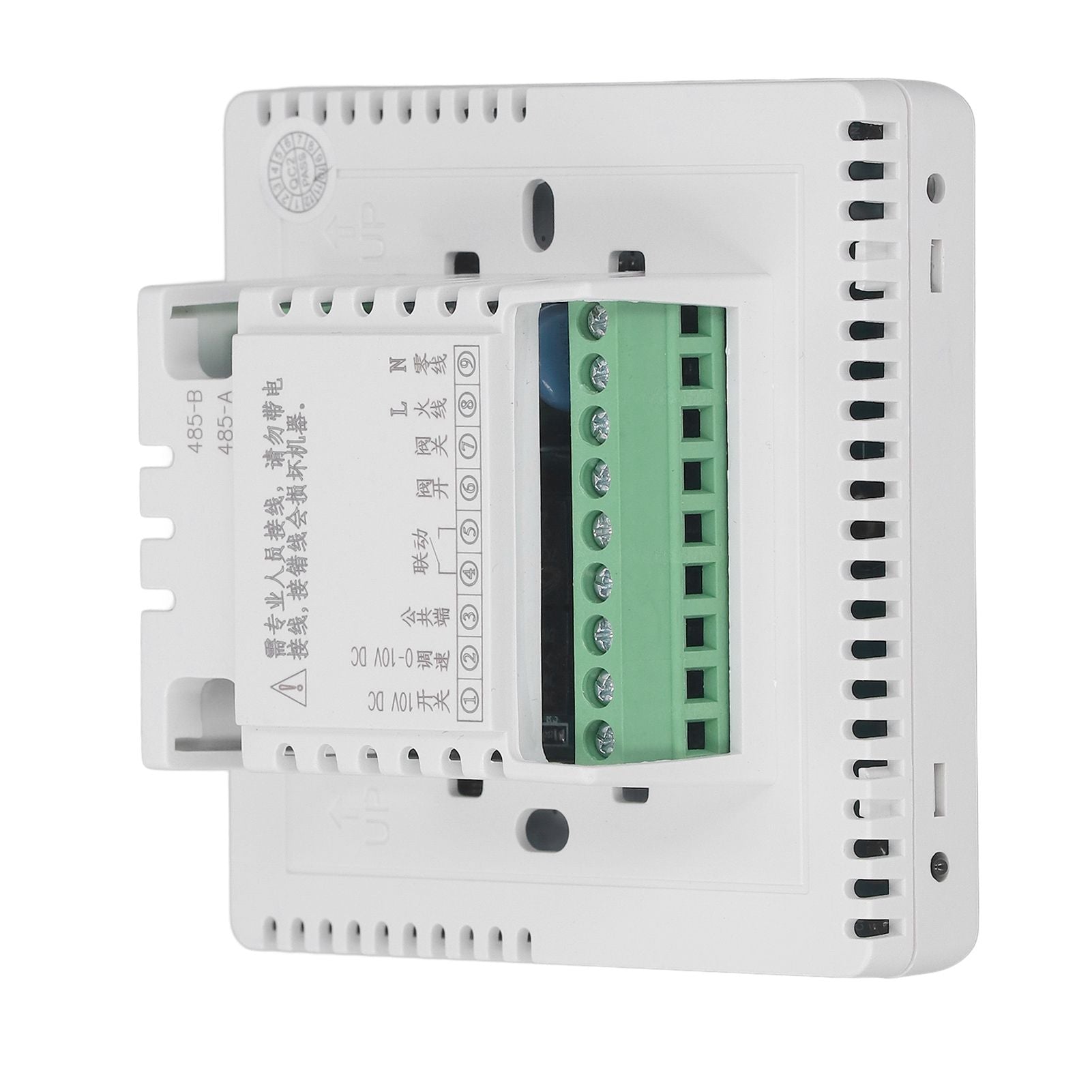 Air Conditioning Fan Thermostat Home Touchscreen Thermostat Panel Temperature Controller DC Brushless 180-260V V1294-YM0512-3114220098411