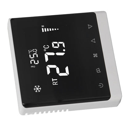 Air Conditioning Fan Thermostat Home Touchscreen Thermostat Panel Temperature Controller DC Brushless 180-260V V1294-YM0512-3114220098411