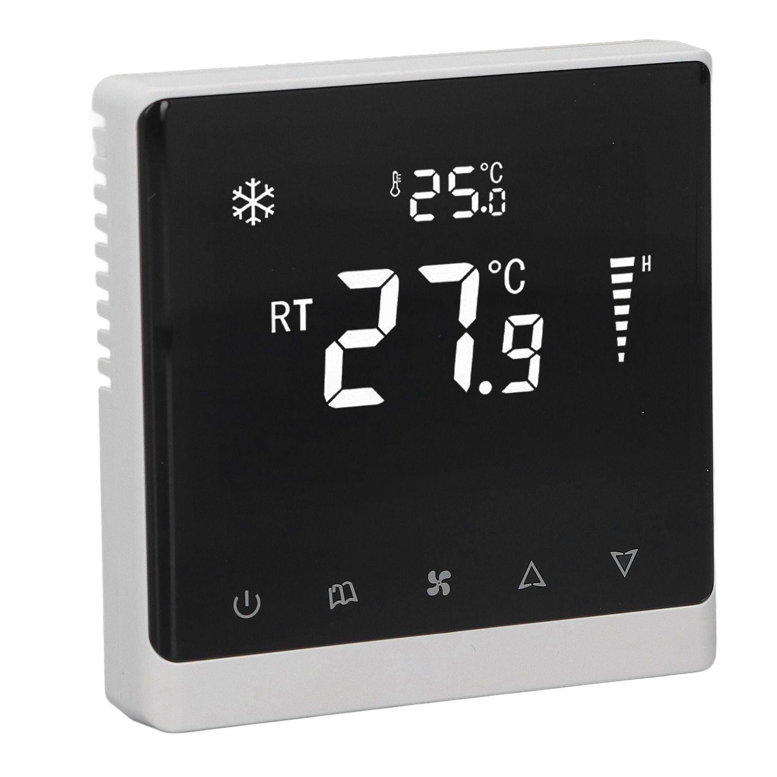Air Conditioning Fan Thermostat Home Touchscreen Thermostat Panel Temperature Controller DC Brushless 180-260V V1294-YM0512-3114220098411