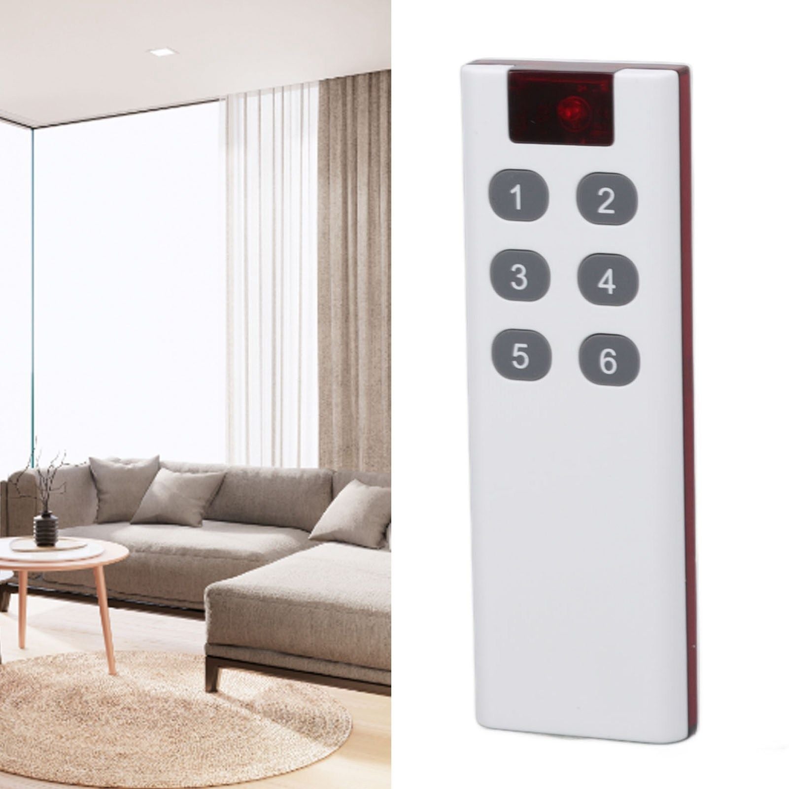 433MHZ Universal Wireless Learning Code Digital Remote Controller Transmitter High Power 1000m Remote Control V1294-YM0512-3114220099511
