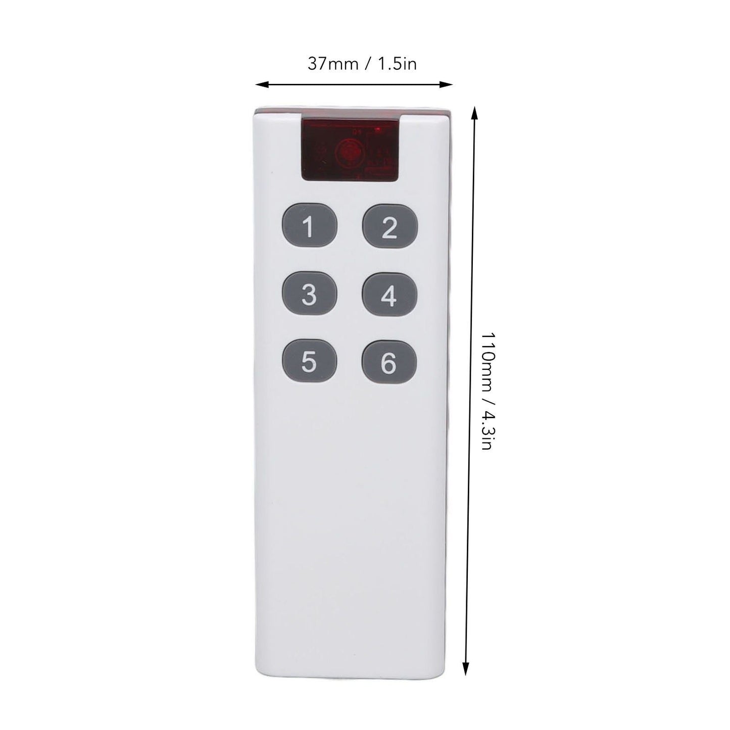 433MHZ Universal Wireless Learning Code Digital Remote Controller Transmitter High Power 1000m Remote Control V1294-YM0512-3114220099511