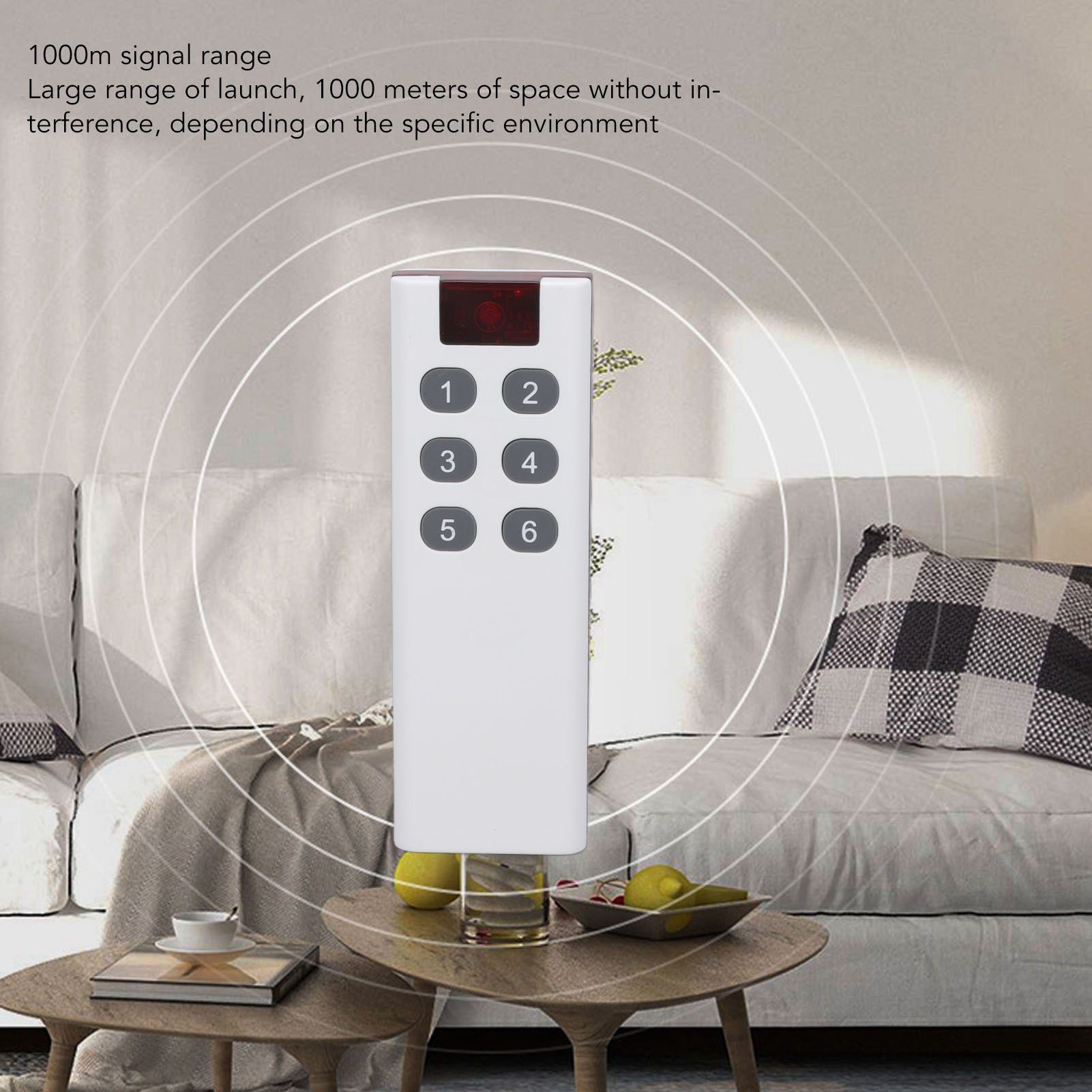 433MHZ Universal Wireless Learning Code Digital Remote Controller Transmitter High Power 1000m Remote Control V1294-YM0512-3114220099511