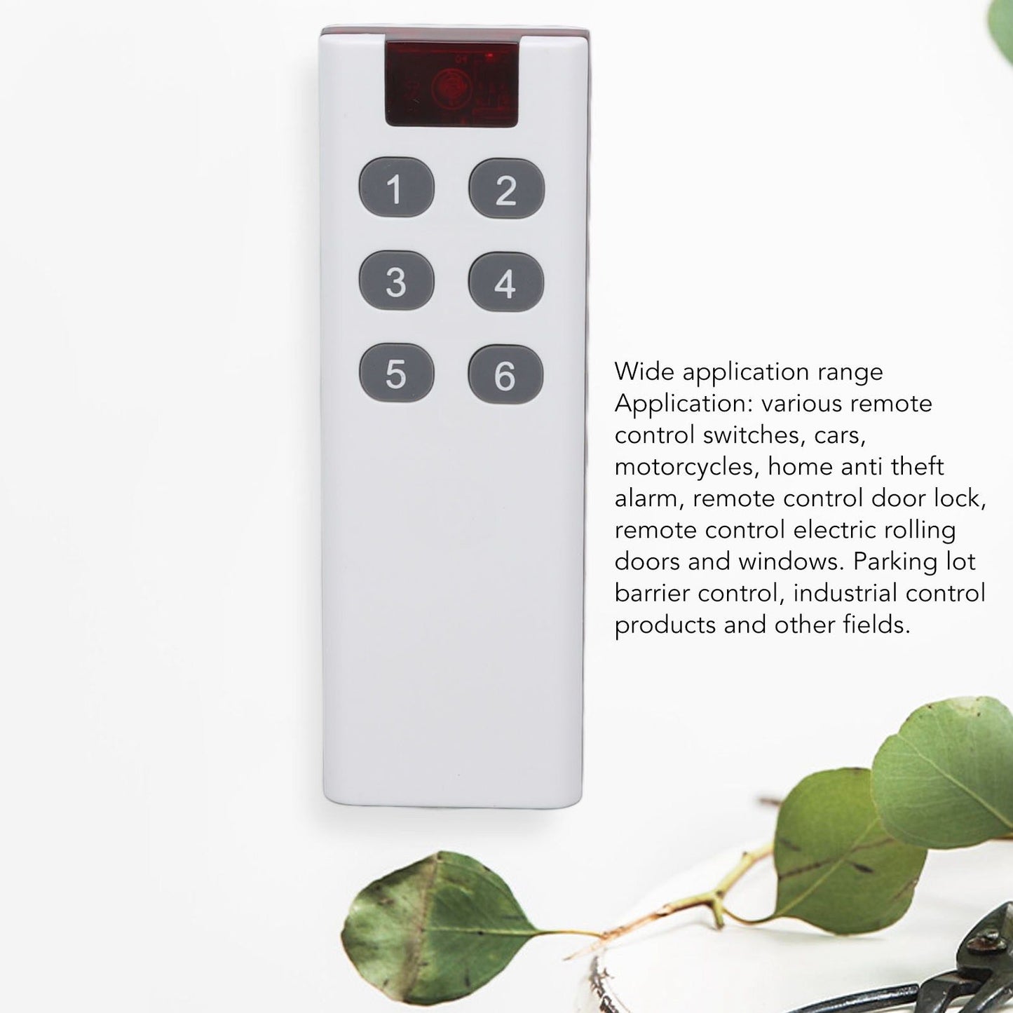 433MHZ Universal Wireless Learning Code Digital Remote Controller Transmitter High Power 1000m Remote Control V1294-YM0512-3114220099511