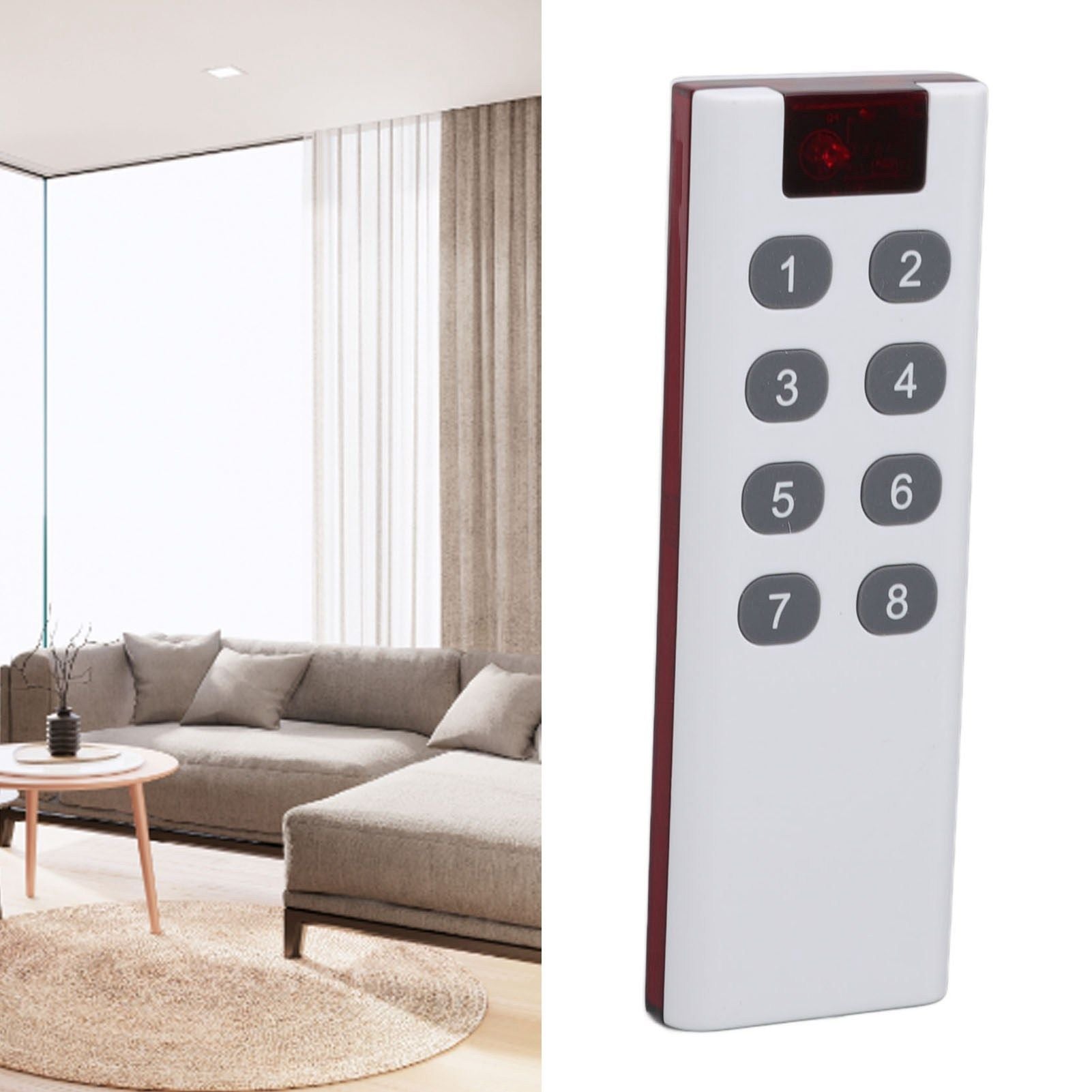 433MHZ Universal Wireless Learning Code Digital Remote Controller Transmitter High Power 1000m Remote Control V1294-YM0512-3114220099512