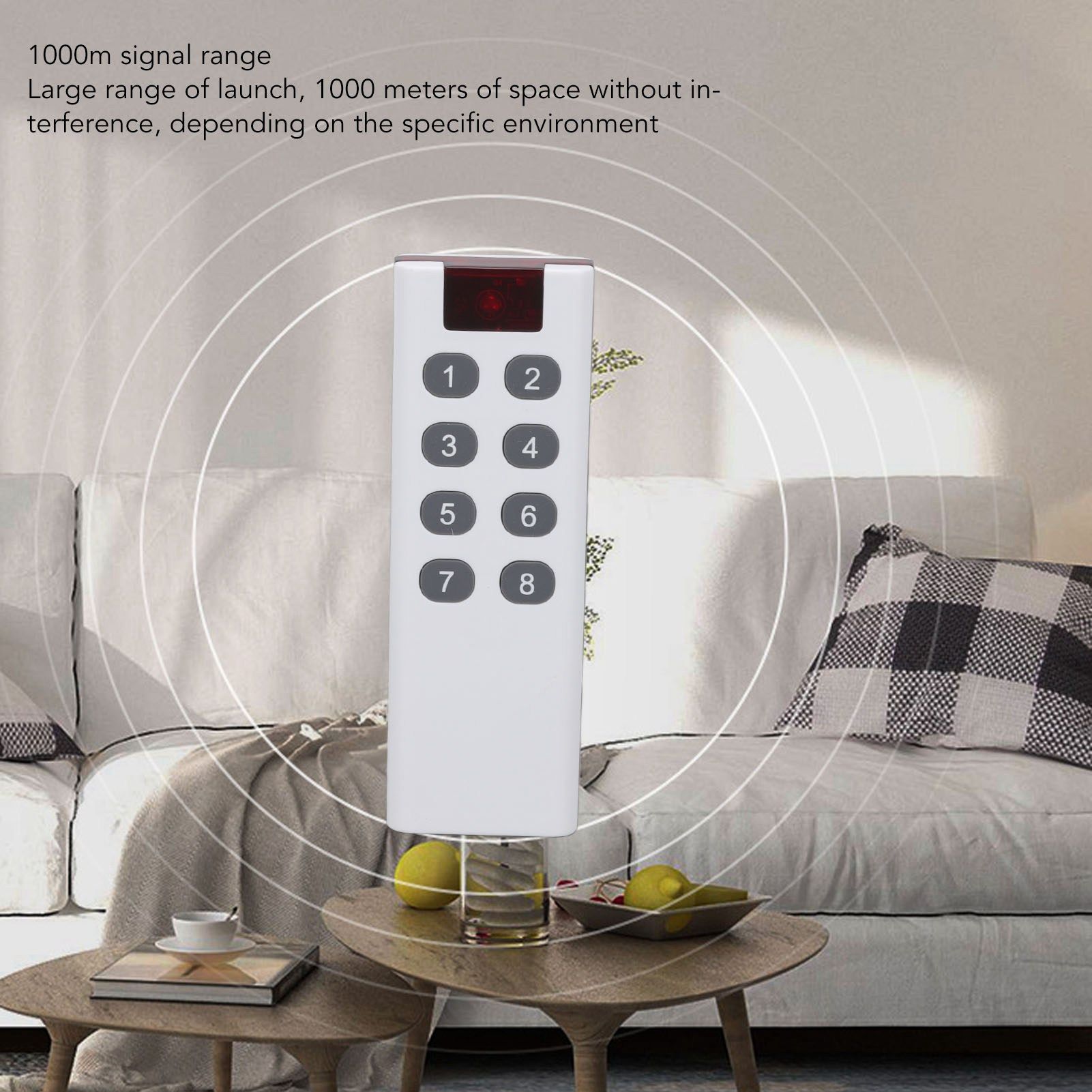 433MHZ Universal Wireless Learning Code Digital Remote Controller Transmitter High Power 1000m Remote Control V1294-YM0512-3114220099512