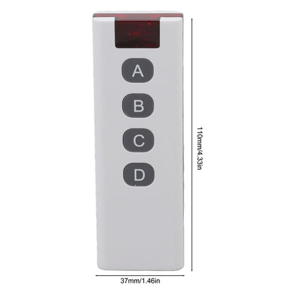 1000m Universal Digital Remote Controller Transmitter Wireless 433MHz Learning Code 2262 for Office V1294-YM0512-3114220099612