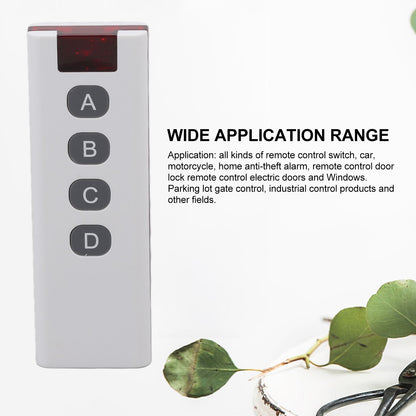 1000m Universal Digital Remote Controller Transmitter Wireless 433MHz Learning Code 2262 for Office V1294-YM0512-3114220099612