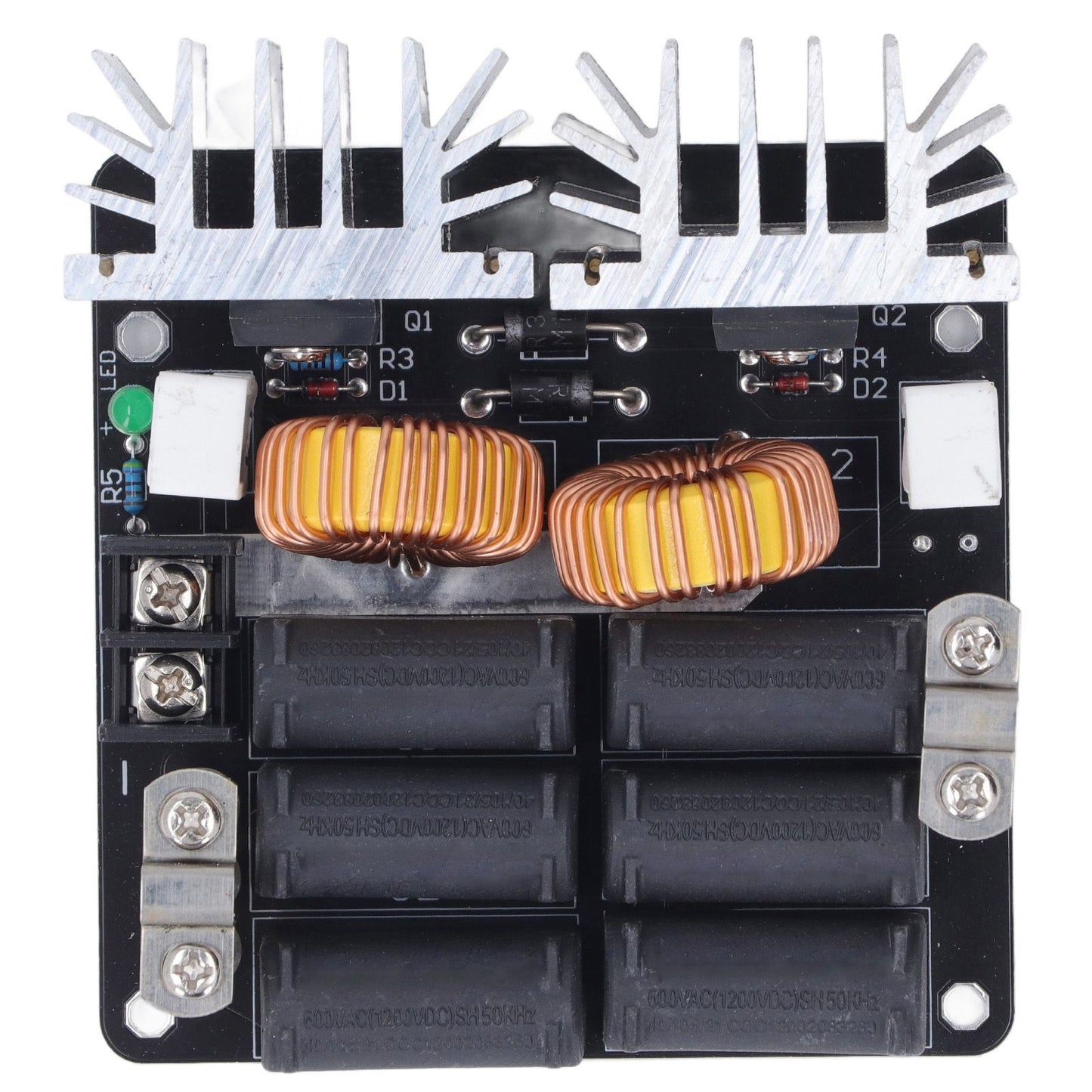 Induction Heating Module 1000W High Frequency Low Voltage ZVS Heater Board with Coil for DIY 12V-48V V1294-YM0512-3114220100511