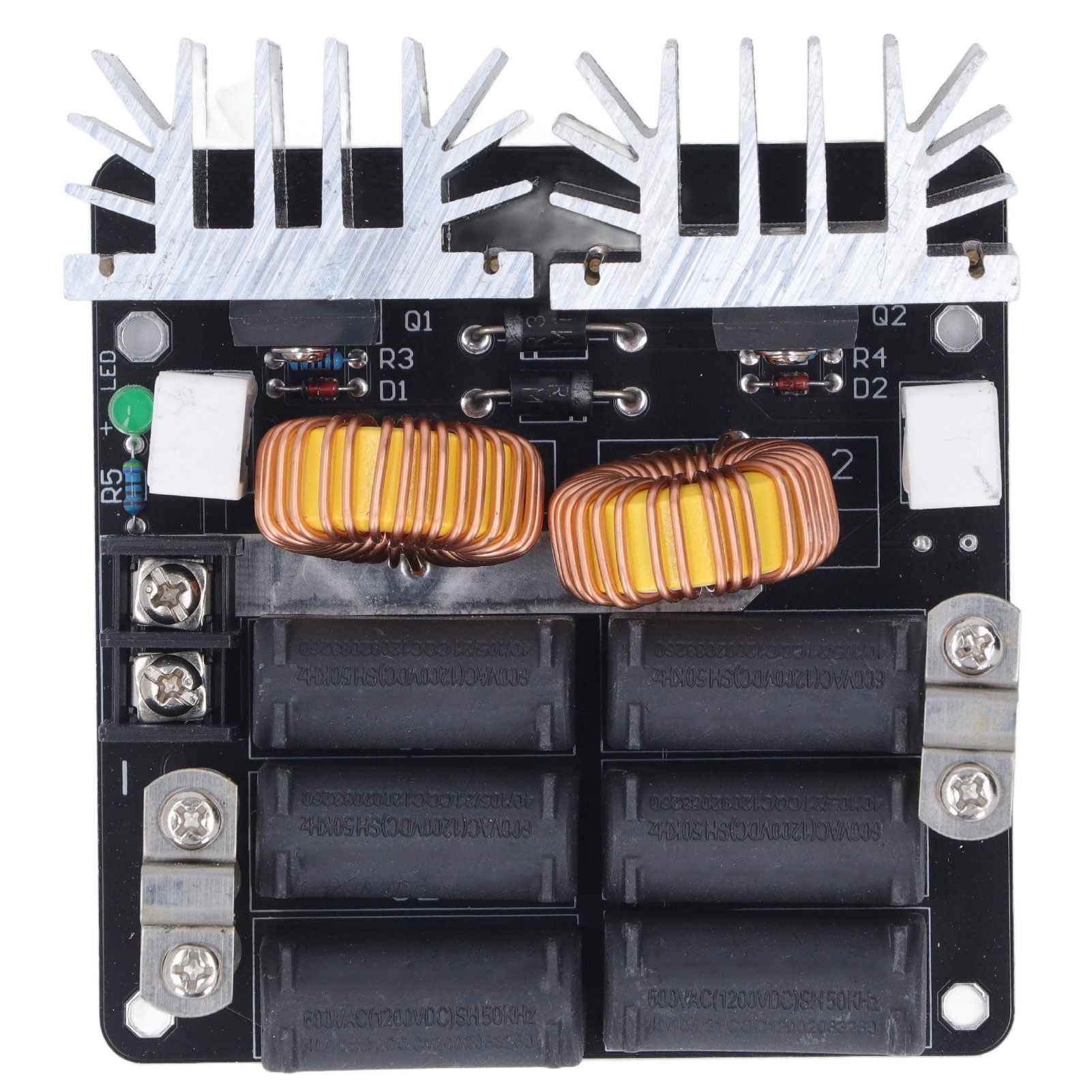 Induction Heating Module 1000W High Frequency Low Voltage ZVS Heater Board with Coil for DIY 12V-48V V1294-YM0512-3114220100511