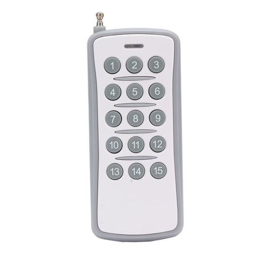 433MHz Universal Remote Control Wireless ABS 15 Keys Remote Control Switch for Replacement Door Light V1294-YM0512-3114220100911