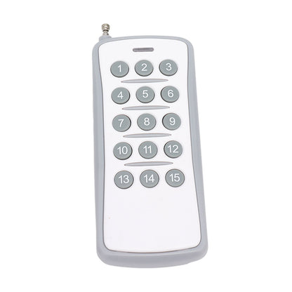 433MHz Universal Remote Control Wireless ABS 15 Keys Remote Control Switch for Replacement Door Light V1294-YM0512-3114220100911