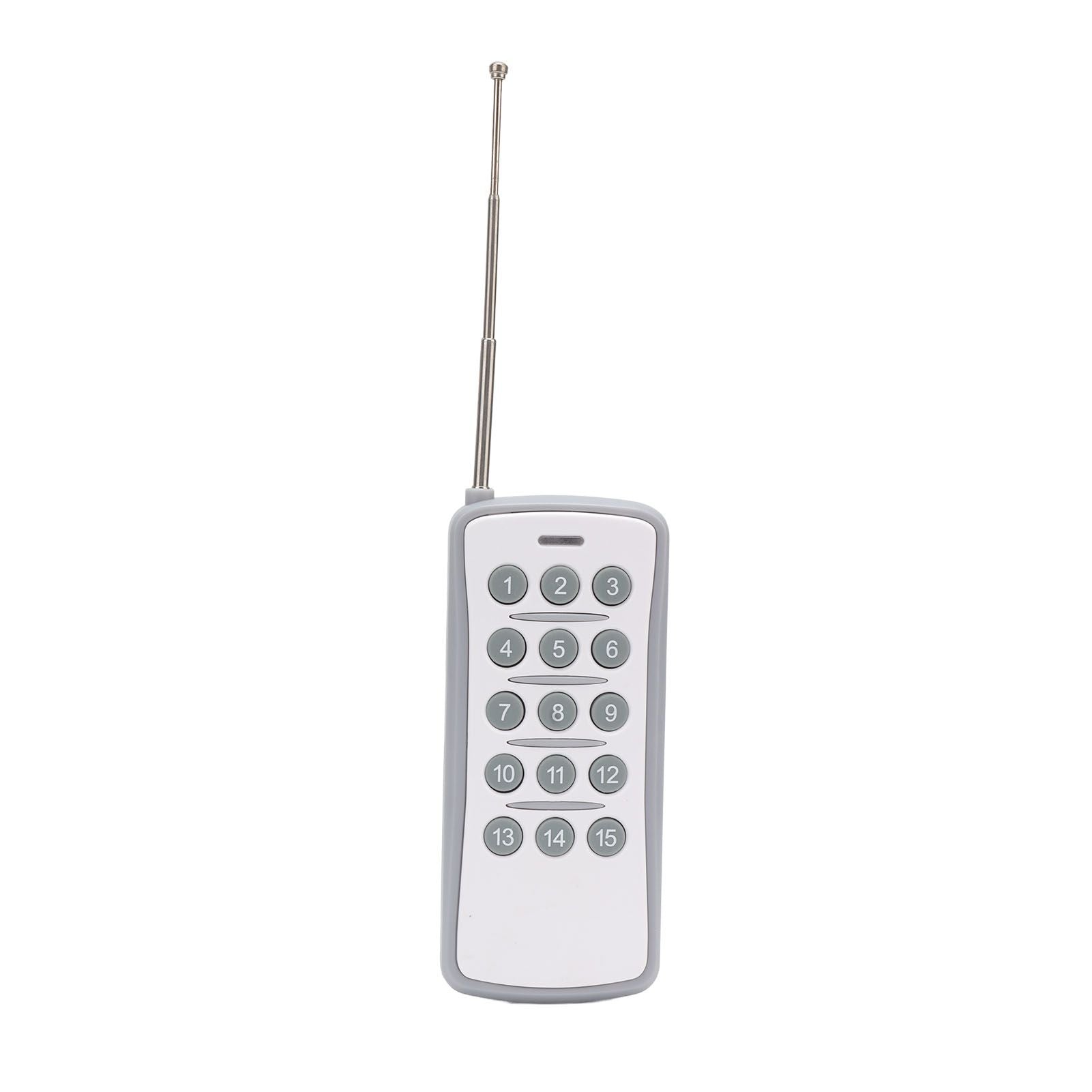 433MHz Universal Remote Control Wireless ABS 15 Keys Remote Control Switch for Replacement Door Light V1294-YM0512-3114220100911