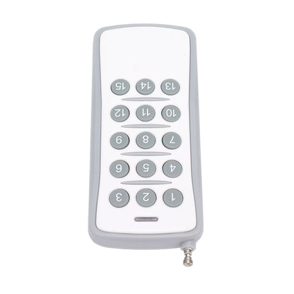 433MHz Universal Remote Control Wireless ABS 15 Keys Remote Control Switch for Replacement Door Light V1294-YM0512-3114220100911
