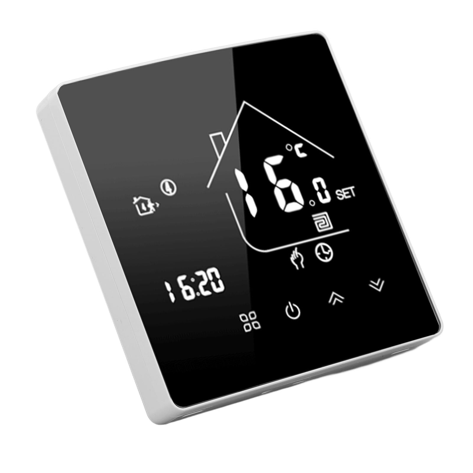 Smart Thermostat LCD Touch Screen Thermostat Programmable Temperature Controller for Boiler 95-240V Concealed V1294-YM0512-3114220101711