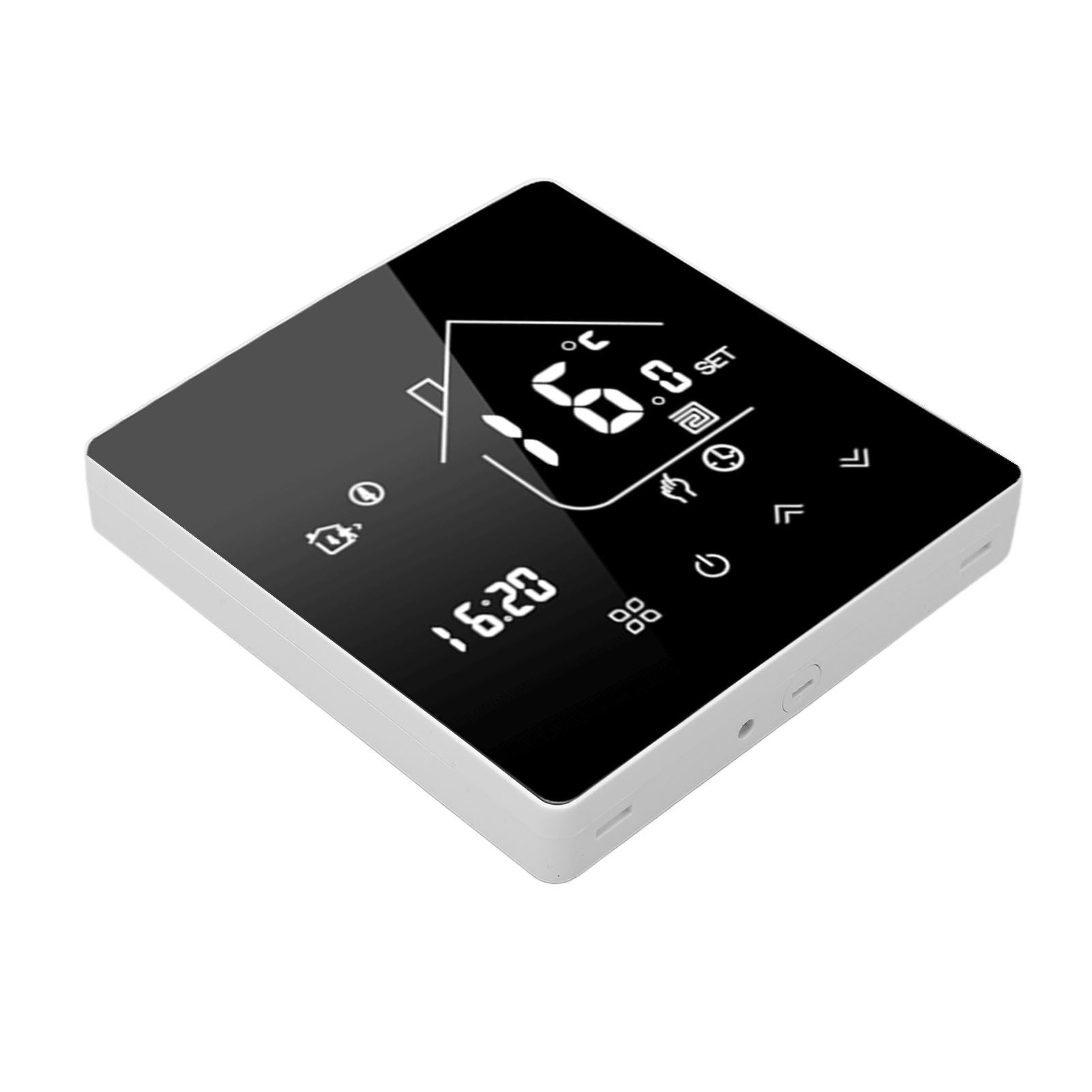 Smart Thermostat LCD Touch Screen Thermostat Programmable Temperature Controller for Boiler 95-240V Concealed V1294-YM0512-3114220101711