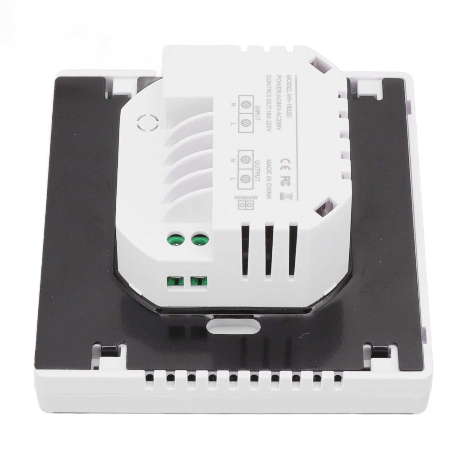 Smart Thermostat Backlit Touch Screen Dual Control Temperature Controller for Floor Heating High Power AC V1294-YM0512-3114220102511