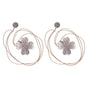 2 PCS Curtain Tiebacks Simple Resin Carving Binding Rope Curtain Strap Buckle Accessories V1294-YM0512-3114220103111