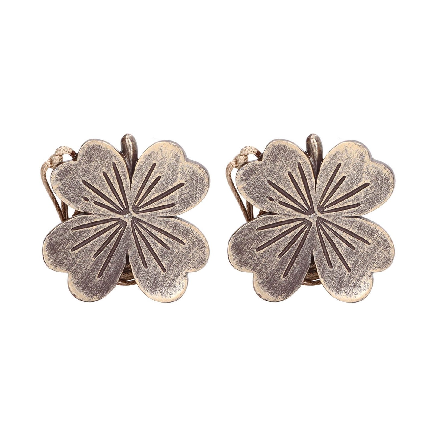 2 PCS Curtain Tiebacks Simple Resin Carving Binding Rope Curtain Strap Buckle Accessories V1294-YM0512-3114220103111