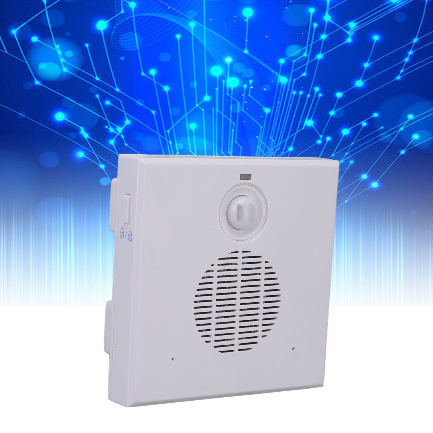 Motion Sensor Doorbell Human Infrared Induction Volume Adjustable Driveway Alarms for Bank Warehouse V1294-YM0512-3114220104711