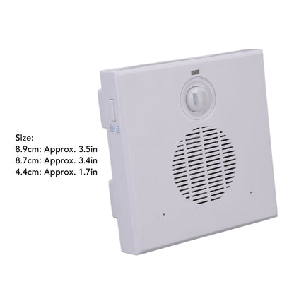 Motion Sensor Doorbell Human Infrared Induction Volume Adjustable Driveway Alarms for Bank Warehouse V1294-YM0512-3114220104711