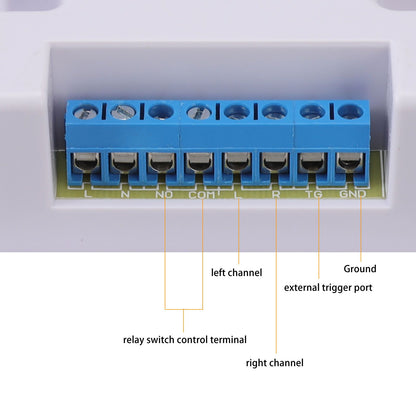 Motion Sensor Doorbell Human Infrared Induction Volume Adjustable Driveway Alarms for Bank Warehouse V1294-YM0512-3114220104711