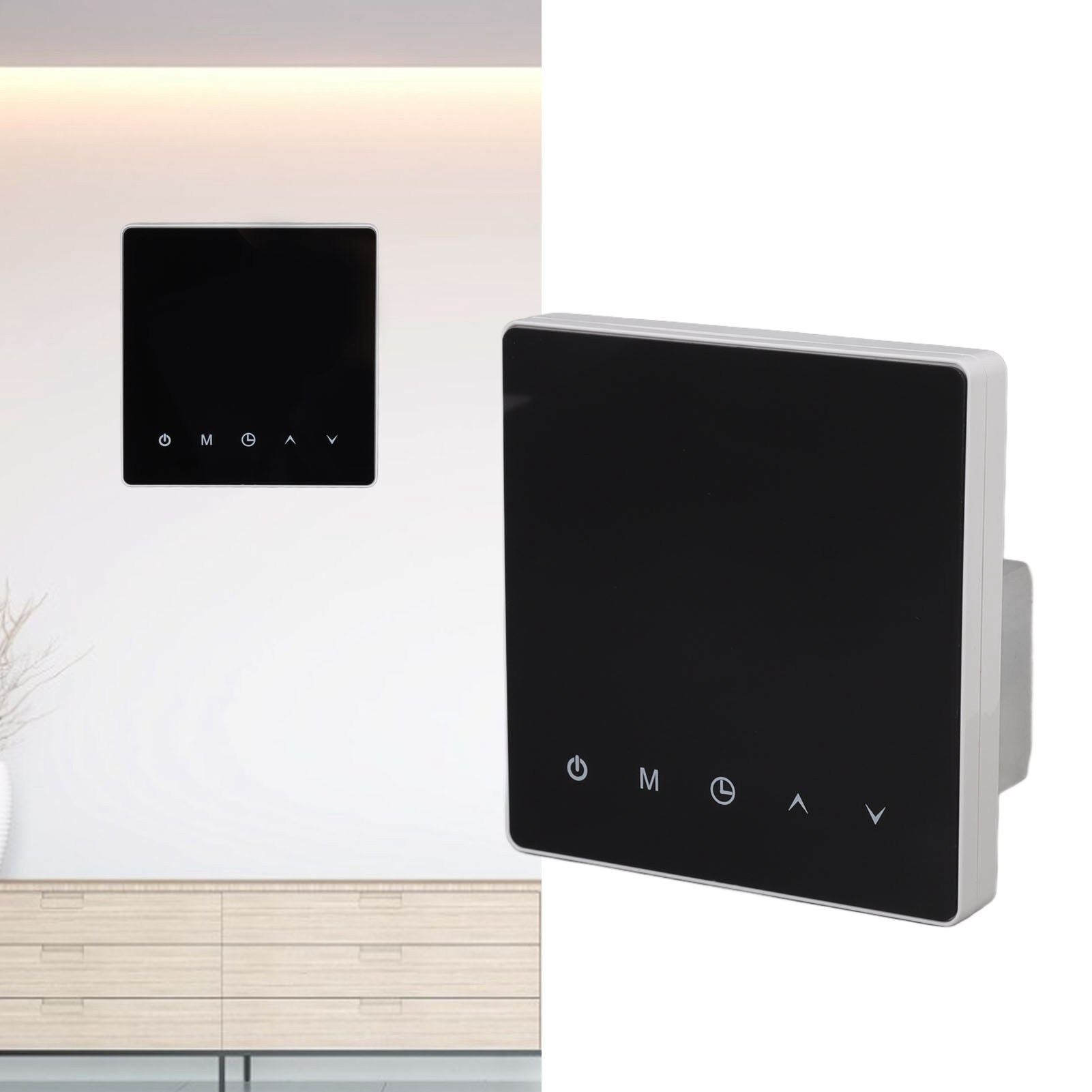 Smart Thermostat Touch Screen 7 Days Programmable APP Control WiFi Plumbing Temperature Controller for Home V1294-YM0512-3114220104911