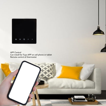 Smart Thermostat Touch Screen 7 Days Programmable APP Control WiFi Plumbing Temperature Controller for Home V1294-YM0512-3114220104911