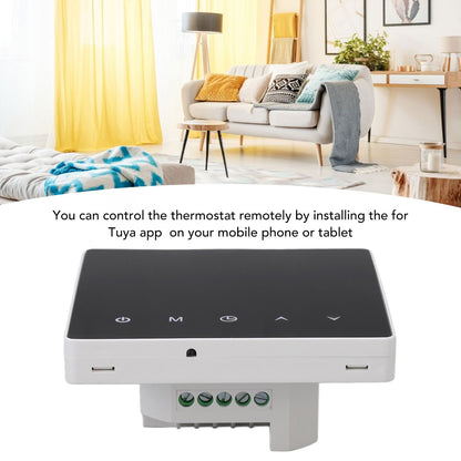 Smart Thermostat 16A Remote Control Programmable Anti Interference Wifi Touch Screen Thermostat 90-240V V1294-YM0512-3114220105011