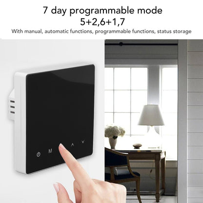 Smart Thermostat 16A Remote Control Programmable Anti Interference Wifi Touch Screen Thermostat 90-240V V1294-YM0512-3114220105011
