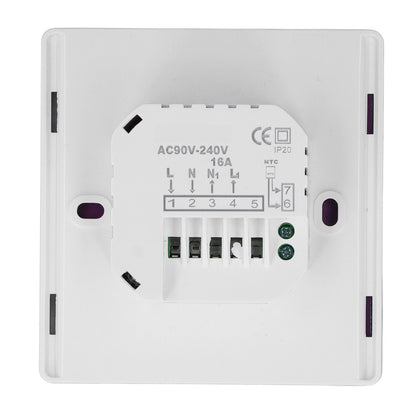 Smart Thermostat 16A Remote Control Programmable Anti Interference Wifi Touch Screen Thermostat 90-240V V1294-YM0512-3114220105011