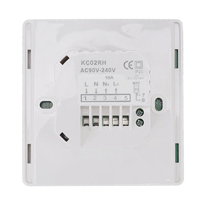 Smart Thermostat 86 Type LCD Touch Screen 7 Day Programmable Modes Digital Thermostat for Home 90 to 240V V1294-YM0512-3114220105111