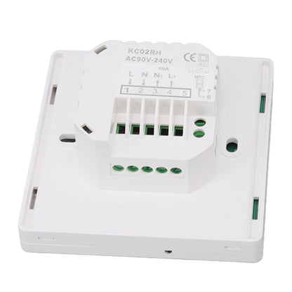 Smart Thermostat 86 Type LCD Touch Screen 7 Day Programmable Modes Digital Thermostat for Home 90 to 240V V1294-YM0512-3114220105111