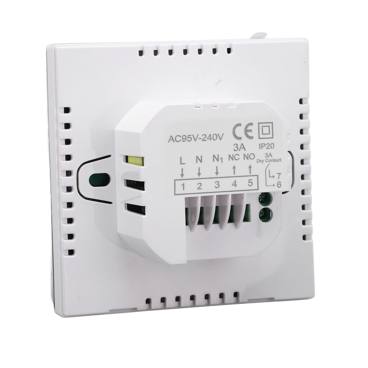 Programmable WIFI Thermostat LCD Touch Screen APP Voice Control Temperature Controller 100-240V Concealed V1294-YM0512-3114220108211