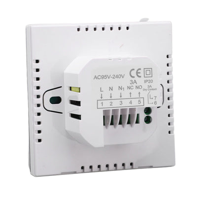 Programmable WIFI Thermostat LCD Touch Screen APP Voice Control Temperature Controller 100-240V Concealed V1294-YM0512-3114220108211