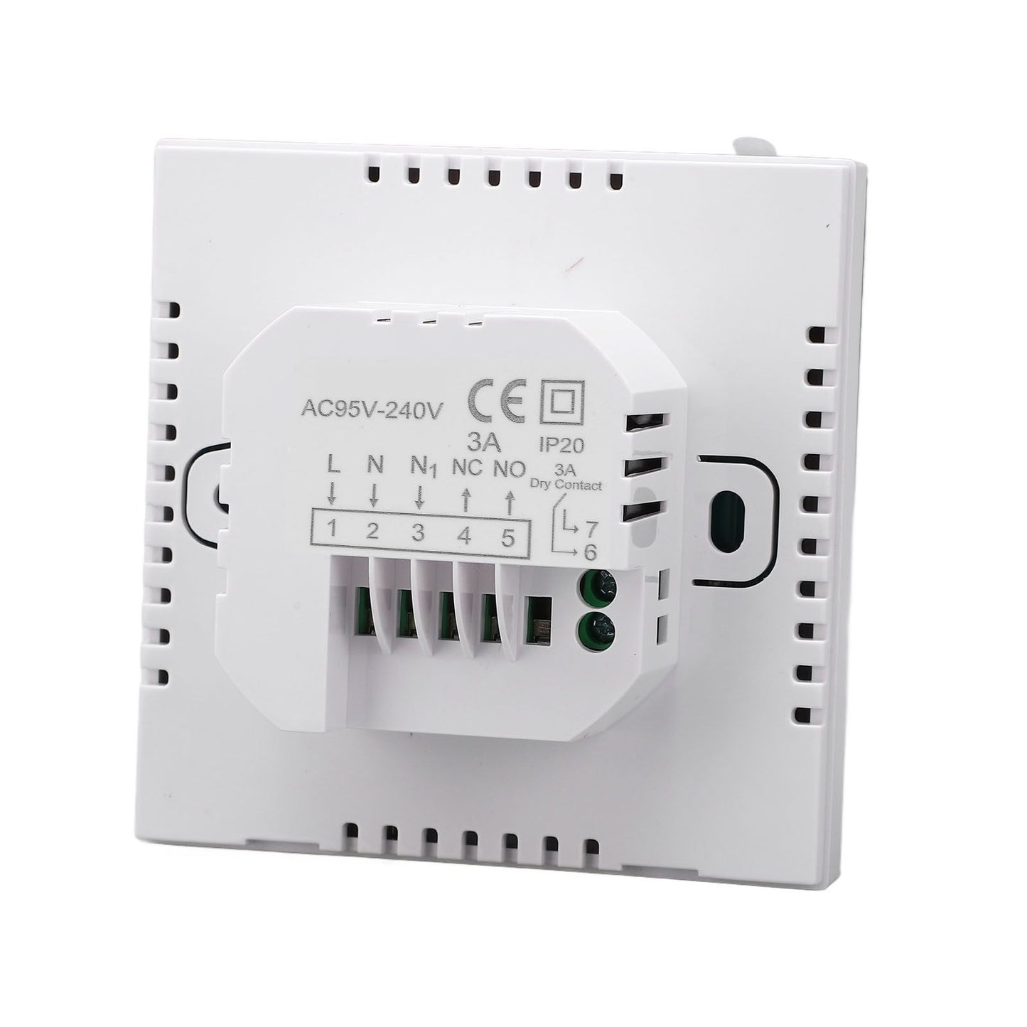 Programmable WIFI Thermostat LCD Touch Screen APP Voice Control Temperature Controller 100-240V Concealed V1294-YM0512-3114220108211