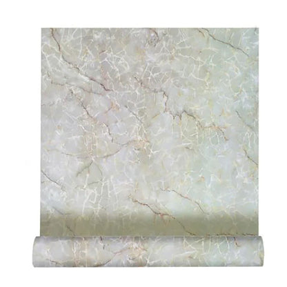 Kitchen Self Adhesive Film Marble Grain Waterproof High Temperature Resistance Home Decoration Wallpaper for V1294-YM0512-3114220110611