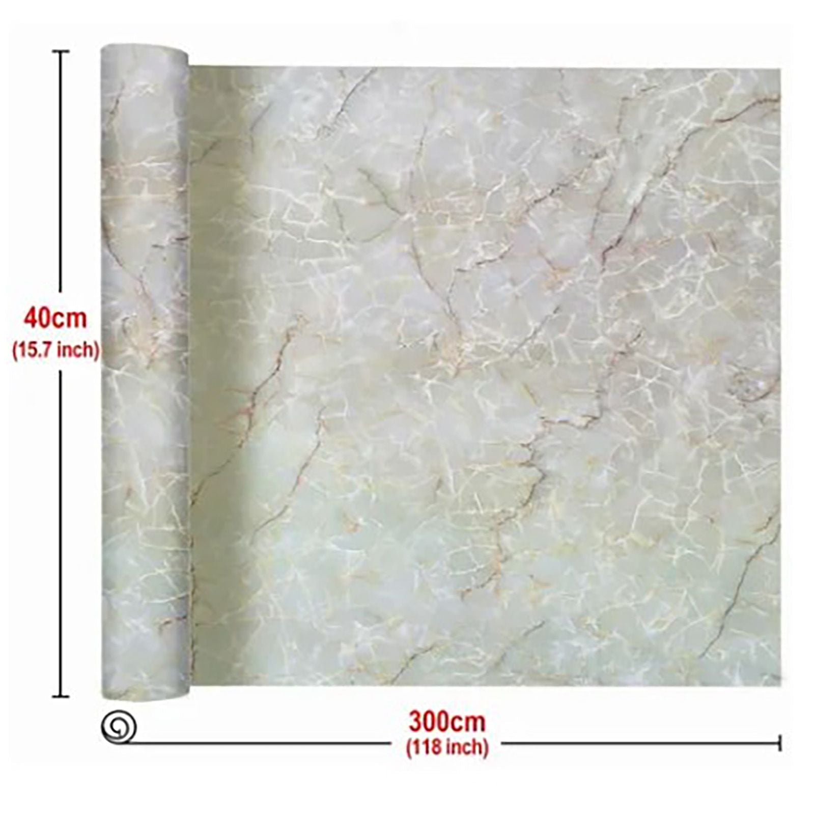Kitchen Self Adhesive Film Marble Grain Waterproof High Temperature Resistance Home Decoration Wallpaper for V1294-YM0512-3114220110611