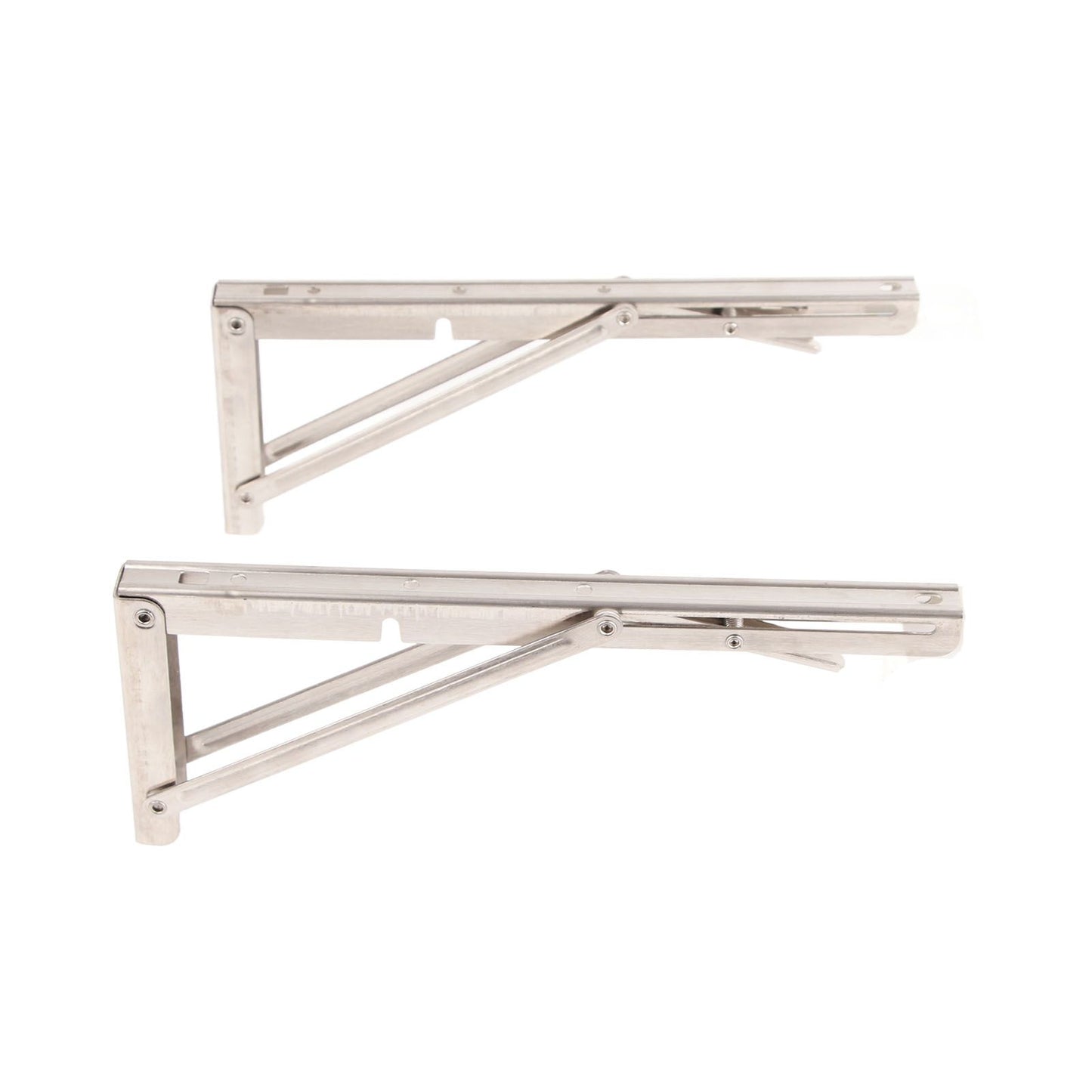 Triangular Folding Angle Bracket Thickened Stainless Steel L Shaped Folding Angle Support for Kitchen Bedroom V1294-YM0512-3115220110511