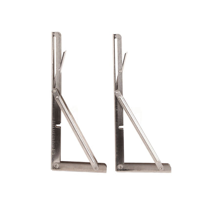 Triangular Folding Angle Bracket Thickened Stainless Steel L Shaped Folding Angle Support for Kitchen Bedroom V1294-YM0512-3115220110511