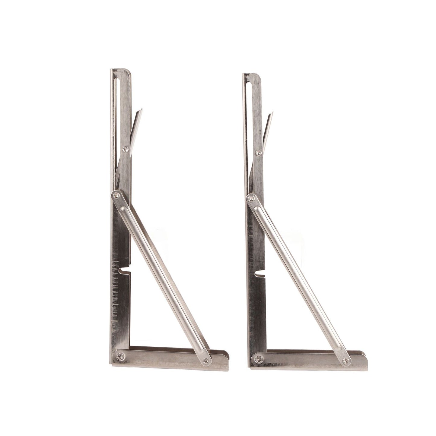 Triangular Folding Angle Bracket Thickened Stainless Steel L Shaped Folding Angle Support for Kitchen Bedroom V1294-YM0512-3115220110511