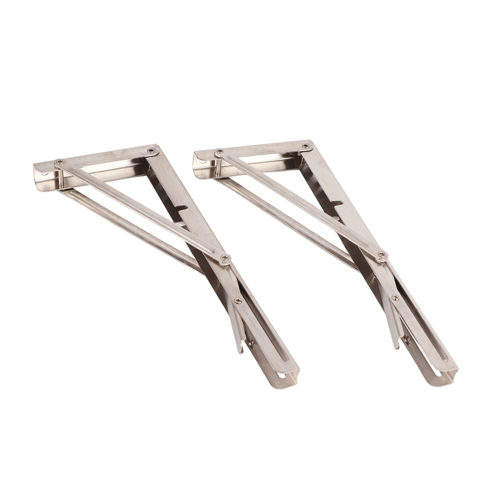 Triangular Folding Angle Bracket Thickened Stainless Steel L Shaped Folding Angle Support for Kitchen Bedroom V1294-YM0512-3115220110511