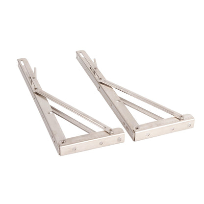 Triangular Folding Angle Bracket Thickened Stainless Steel L Shaped Folding Angle Support for Kitchen Bedroom V1294-YM0512-3115220110511