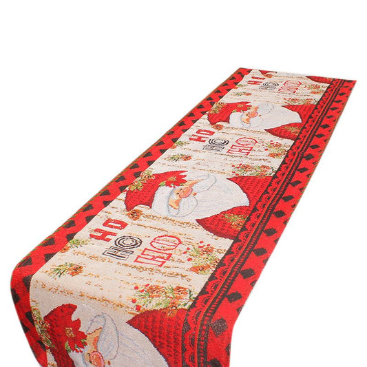 Christmas Table Runner Flag Printing Wear Dirt Resistant Xmas Christmas Table Flag for Christmas Table Cloth V1294-YM0512-3115220110911