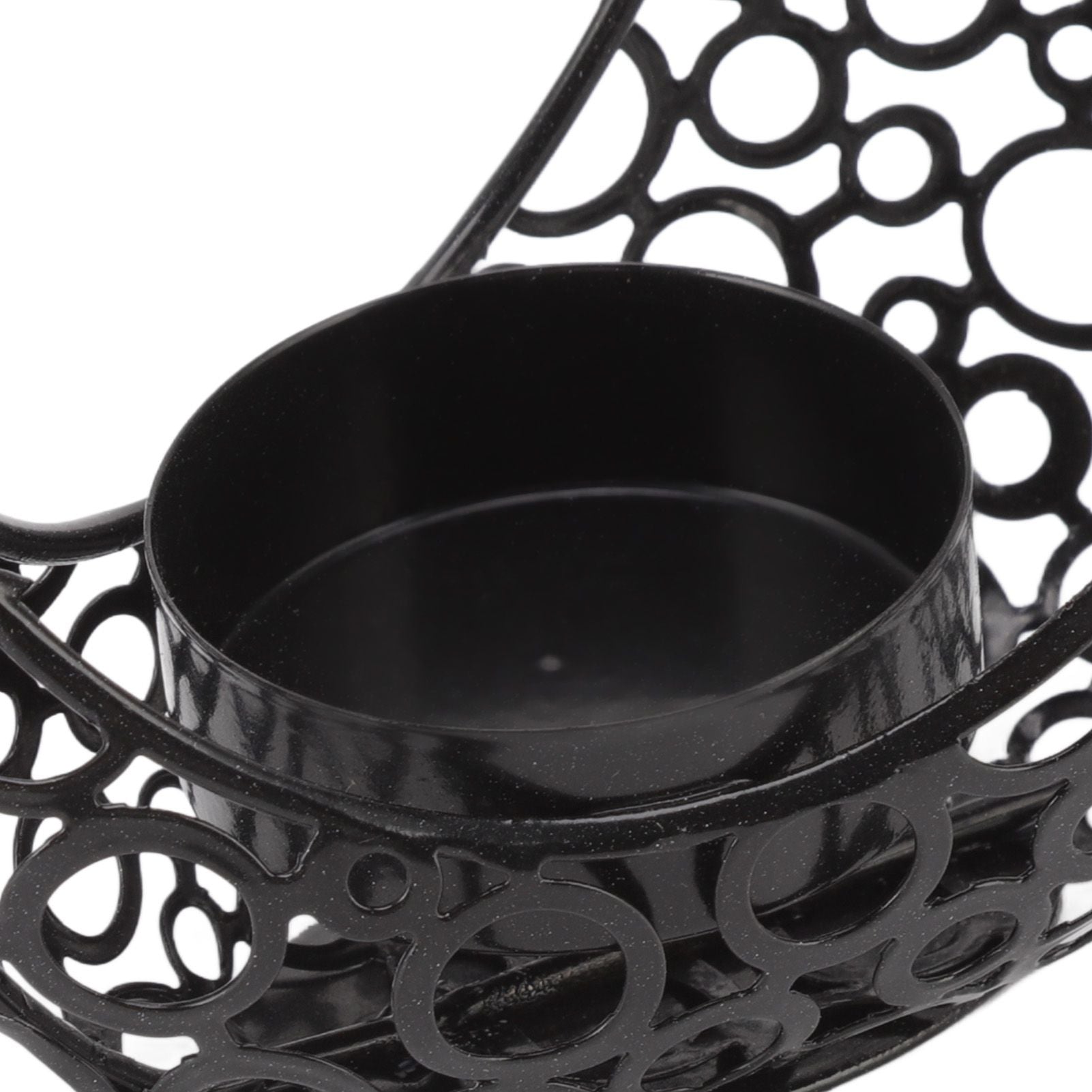 Romantic Moon Candlestick Iron Hollowed Candle Holder for Weddings Christmas Decoration Dining Coffee Table V1294-YM0512-3115220112912