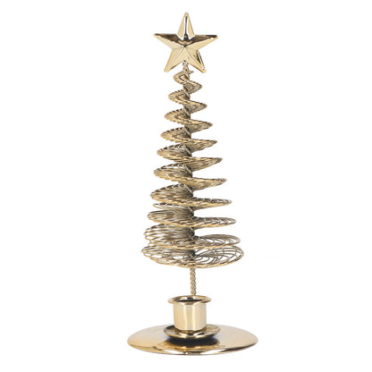 Metal Pine Tree Christmas Tree Tealight Candle Holder Candlestick Ornaments Arab Home Decoration V1294-YM0512-3115220113111