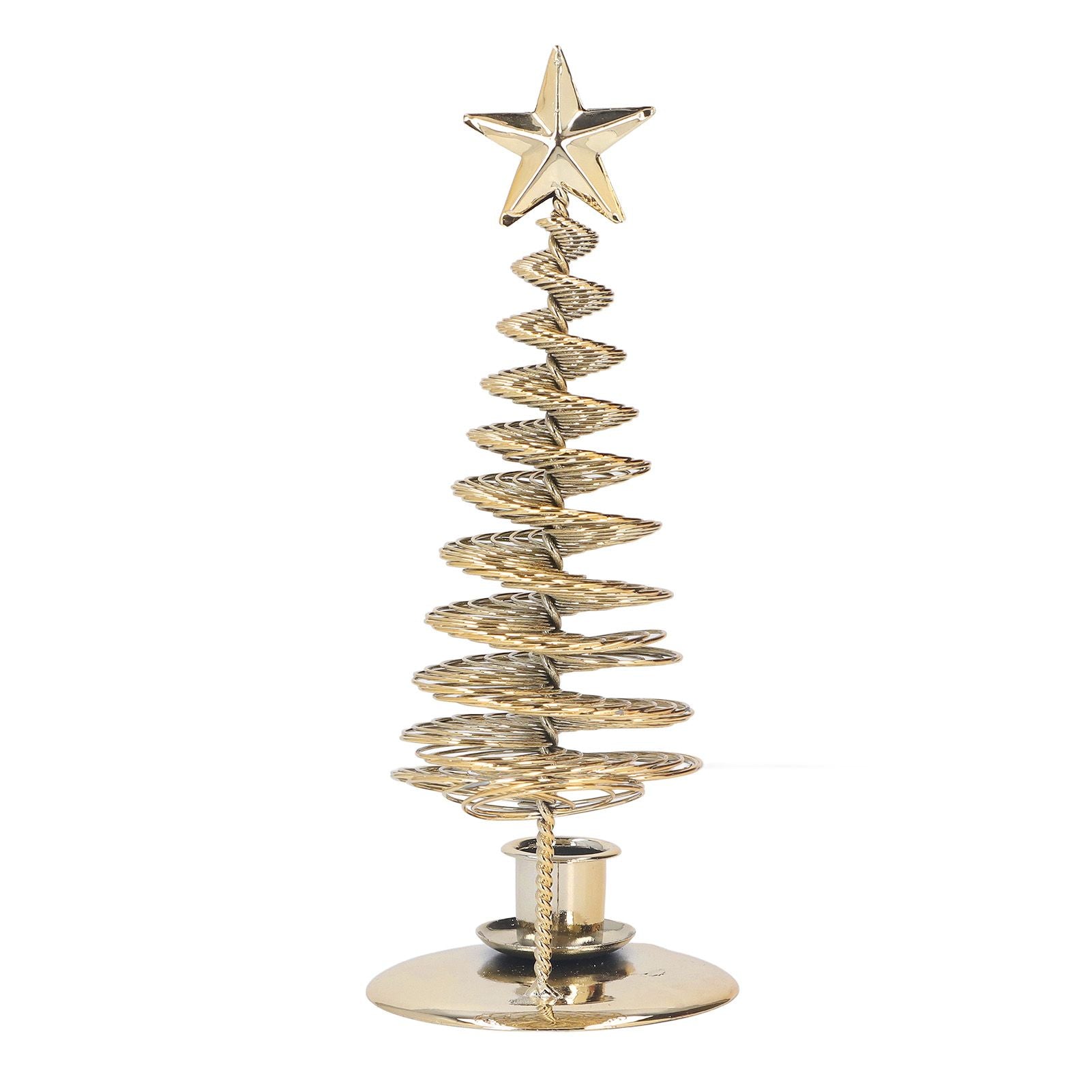 Metal Pine Tree Christmas Tree Tealight Candle Holder Candlestick Ornaments Arab Home Decoration V1294-YM0512-3115220113111
