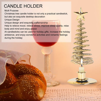 Metal Pine Tree Christmas Tree Tealight Candle Holder Candlestick Ornaments Arab Home Decoration V1294-YM0512-3115220113111