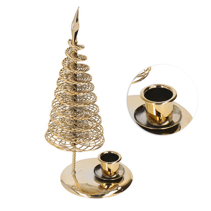 Metal Pine Tree Christmas Tree Tealight Candle Holder Candlestick Ornaments Arab Home Decoration V1294-YM0512-3115220113111